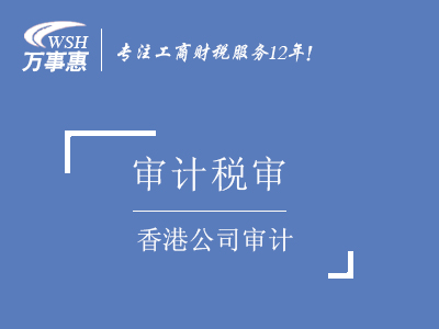 香港公司审计_香港公司做账报税_代理记账报税-万事惠税审代办