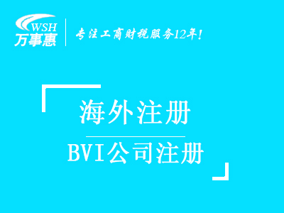 BVI公司注册好处_代办海外公司注册_BVI公司注册流程以及所需材料-深圳万事惠